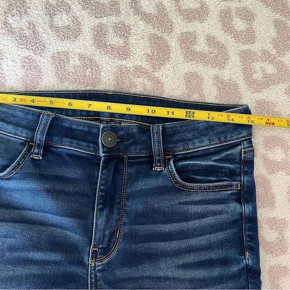SOLD American Eagle NE(X)T LEVEL Jegging COLOR after midnight size 8 regular - Picture 8 of 10